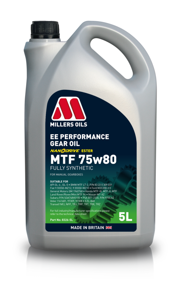 EE Performance MTF 75w80 - 1L & 5L - Image 3