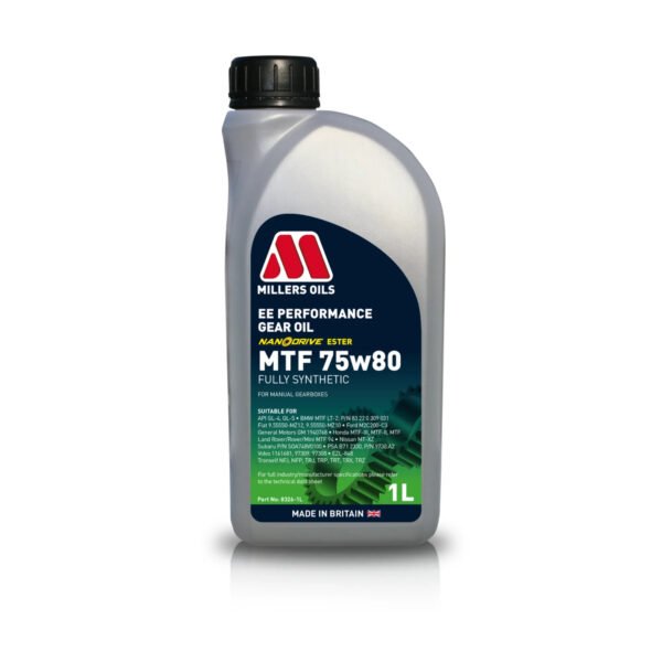 EE Performance MTF 75w80 - 1L & 5L - Image 5